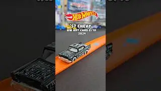 Hot Wheels '57 Chevy - HW Art Cars 2024 #hotwheels #olliotsdiecast #diecast #57chevy