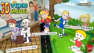 3D MODEL OF VERB || B.ED TEACHING AIDS || PROJECT SOLUTION