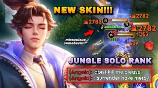 NEW SKIN! MECHA BLUEPRINT CIRRUS MIRACULOUS COMEBACK IN SOLO RANK GAME! | CIRRUS BEST BUILD & ARCANA