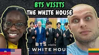 REACTION TO President Biden and Vice President Harris Welcome BTS to the White House