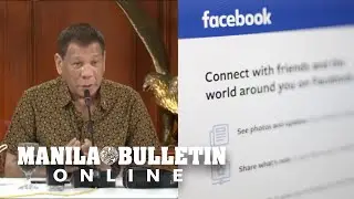 Duterte threatens to stop Facebook operations in PH after shutdown of gov&rsquo;t &lsquo;advocacy&rsquo; pages