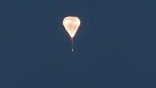 UFO or High Altitude Balloon released by NASA Columbia Scientific Balloon Facility