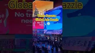 Times Square: Global Ads Dazzle 🗽🌐&nbsp;#TimesSquare #NYC #GlobalAds #UrbanLife #타임스퀘어 #글로벌광고