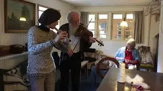 Fl&oslash;jtespil og violin