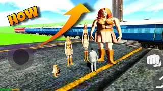 How to big size NPC girl 😯 In Indian Bike Driving 3D | secret feature | Indian Bike Driving 3D |