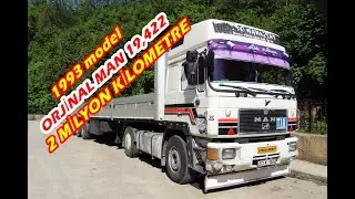 ORJİNAL 1993 MODEL MAN 19.422 SILENT / SÜRÜŞ TESTİM /