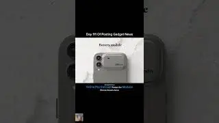 The H-One Pro is a smartphone concept that revives modularity by featuring a single