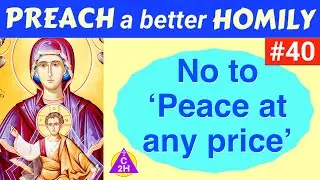 40. Blind to the Religious War raging around us #preachabetterhomily #frbrianmckevitt #sent2preach,
