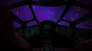 Cosmic Night Ambience | Dark Space Sounds for Deep Sleep, Stress Relief and Calm