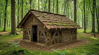 Alone in the Forest With Only a Knife Bushcraft Survival