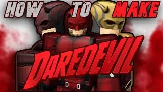 How To Make DAREDEVIL In |ROBLOX|