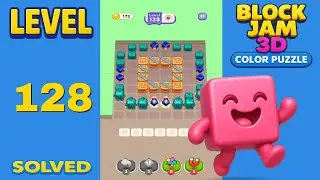 Block Jam 3D: Color Puzzle &ndash; Level 128
