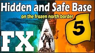 Conan Exiles - Hidden and Safe Base 5 (on the frozen north border)