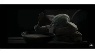 Baby Yoda aka Grogu says Patu ❤️ | The Mandalorian | Season 2