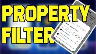 How to use Property Filters