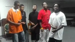 Young men of Faith singing I'll Go if I have to go