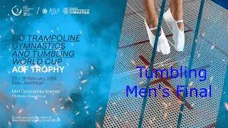 Trampoline World Cup Baku 2024. Men's Tumbling Final