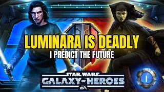 Luminara is Actually Deadly with Rey! I Predict the Future :) | Kyber 1 Grand Arena