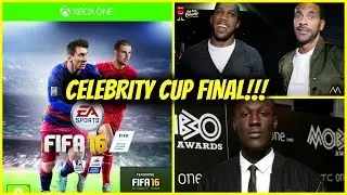 BACKSTAGE: CELEBRITY CUP, STOMZY, RIO FERDINAND, ANTHONY JOSHUA, FIFA EVENT