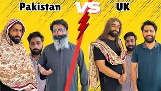 Pakistan VS Uk  | Pak VS Other countries | Comedy Skit | @3-mangosofficial