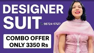 EVERGREEN DESIGNER SUIT COMBO OFFER ONLY 3350 Rs👉 Always Available prices 