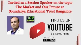 Invited as a Session Speaker on the topic The Market and Our Future at SIMS Bangalore
