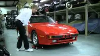 1986 Porsche 944 on The Auto Dolly set (std. casters)