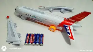 Unboxing Air Bus A380, RC 3D Light Car, RC 3D Light Remote Control Car