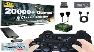 Wireless Retro Game Console Nostalgia Stick Handheld Game Console with 20000+ Games
