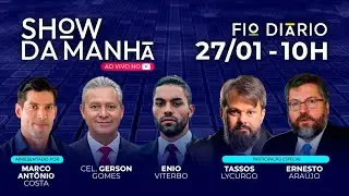 SHOW DA MANHÃ - CAMINHADA DE NIKOLAS ACORDOU O BRASIL? - 27/01/2026