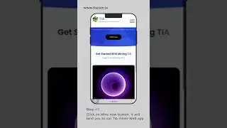 IOS- Apple TiaCoin Miner Web App