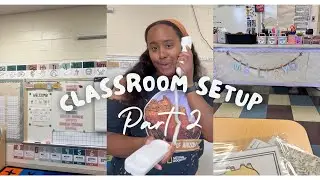 Classroom Setup Part 2 | Pre-k Class Setup| It's All In The Details + Amazon Unboxing + DIY Project