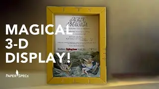 Magical 3-Dimensional Mezcal Display – Paper Inspiration No. 584