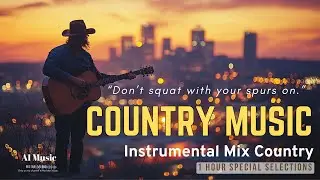 1 Hour Country Instrumental Playlist &ndash; Soothing Acoustic Country Sounds