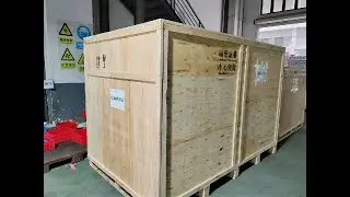 Automatic &Oslash;5-10mm Wire Ring Making with Butt Welding Machine Packed and Shipped Out to Italy