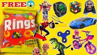 Free gift inside | Snacks unboxing | Collection of Rings | latest Snacks gift inside