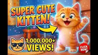 Happy Little Kitty Song |About Cats |Sing-A-Long |Kids Entertainment