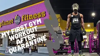 HOW TO WORKOUT AT THE GYM AFTER QUARANTINE//MY EXPERIENCE 🏋