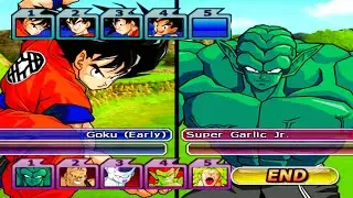 Goku vs Musculosos | Dragon Ball Z Budokai Tenkaichi 3 CPU MAX LEVEL