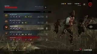 Dead by Daylight Adam Francis vs The Blight #dbd #gameplay #ps4 #adamfrancis #theblight