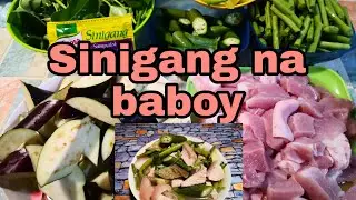 Sinigang na baboy| Mijoy Vlog