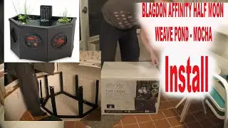 Blagdon Affinity weave Mocha Half Moon Pool Inpond 5 in 1 3000 Install