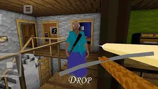 Minecraft Granny Horror Escape Gameplay | Playing As Granny Minecraft Mod 