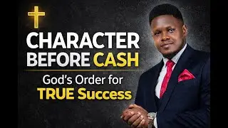CHARACTER BEFORE CASH: GOD'S ORDER FOR TRUE SUCCESS.
