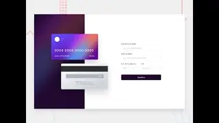 Interactive card details form | HTML5 & CSS3 & JS