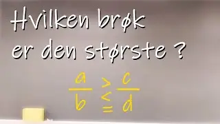 Hvilken br&oslash;k er st&oslash;rst ?