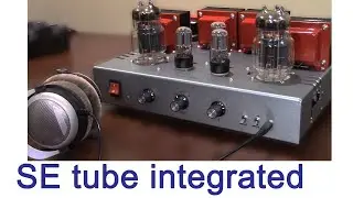 introducing 6C33C-B SE integrated dual mono tube amplifier B-3AT, fluxion built