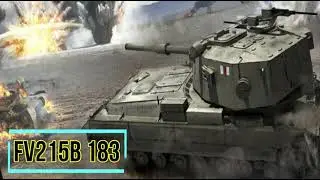 WoT Bllitz - Maestria FV215b 183 ( Dmg 5367 - 3 kills )