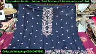 💖Sale💖Sale 💖winter Karandi shawls with embroidered suits 💖
