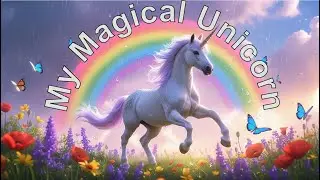 Magical Unicorn Song for Kids  Dreamy Rainbow Poem with Animation & Music